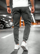 Torvian - Men Jogging Trousers With Turn Pocket