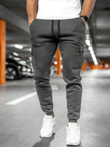 Torvian - Men Jogging Trousers With Turn Pocket