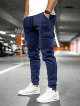 Torvian - Men Jogging Trousers With Turn Pocket