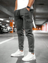 Torvian - Men Jogging Trousers With Turn Pocket