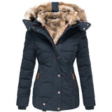 Damen Jacke mit Kragen - Strukturierte Besatzgestaltung