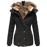 Damen Jacke mit Kragen - Strukturierte Besatzgestaltung