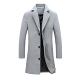 Henric – Cappotto da uomo stile militare dal taglio intramontabile e con fodera calda