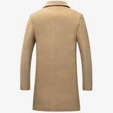 Henric – Cappotto da uomo stile militare dal taglio intramontabile e con fodera calda