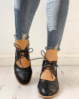 Rowena – Chaussures à talons à lacets et bride en T pour femmes