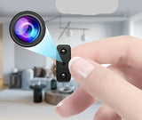 Mini Telecamera Ultra-Compatta Full HD - Telecamera di Sicurezza Wireless 1080P con Visione Notturna e Rilevamento Movimento