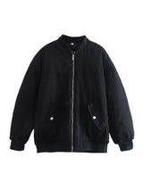 Calantha - Womens Oversized Bomber Jacket
