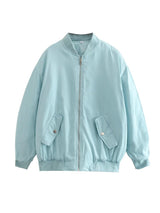 Calantha - Womens Oversized Bomber Jacket