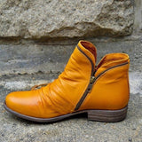 Varelle – Women Autumn Leather Ankle Boots