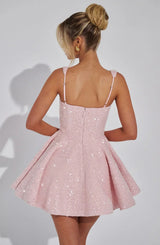Image of Women's Bow A-Line Mini Dress