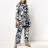 Image of Women's Printed Long Sleeve Set