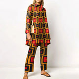 Image of Women's Printed Long Sleeve Set